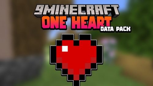 Minecraft But You Only Have One Heart Data Pack 1.16.5 (Impossible Challenge) Thumbnail