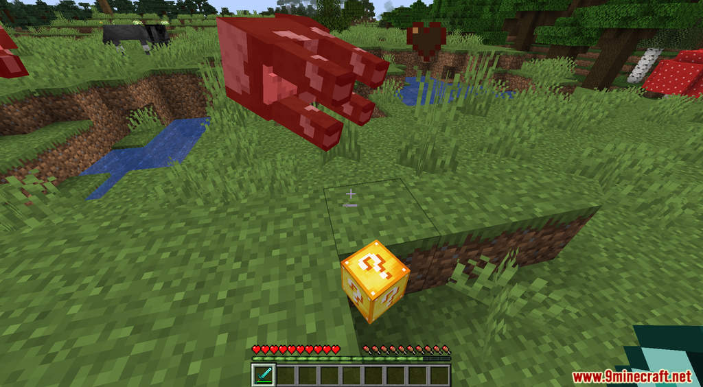 Mobs Drop Lucky Blocks Data Pack 1.18.1, 1.17.1 (Lucky Mobs) 4