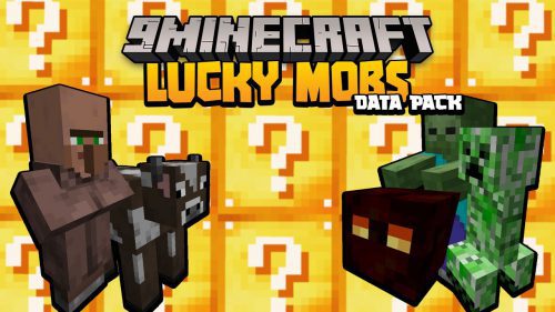 Mobs Drop Lucky Blocks Data Pack 1.18.1, 1.17.1 (Lucky Mobs) Thumbnail