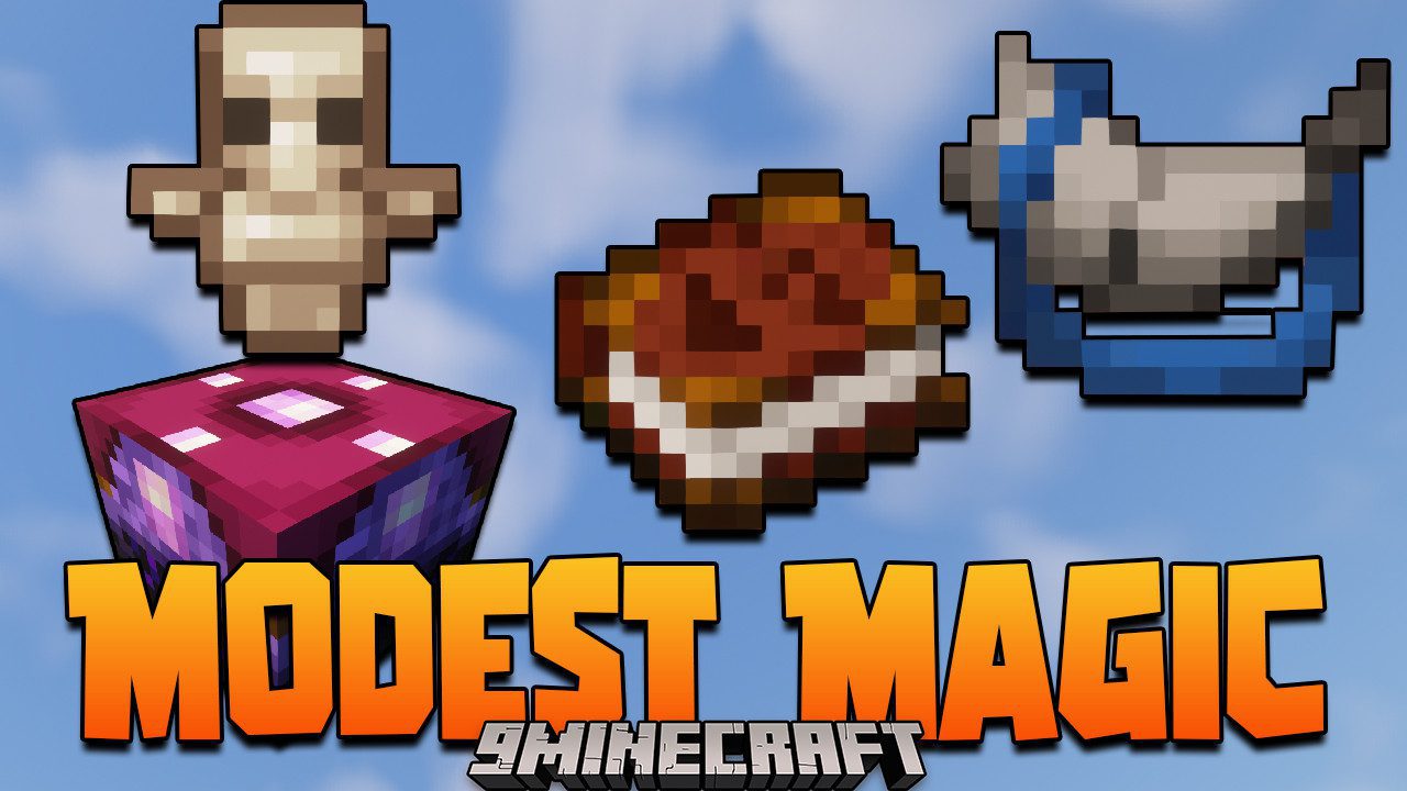 Modest Magic 1.16.5 (Magic infused orthodox Items) 1