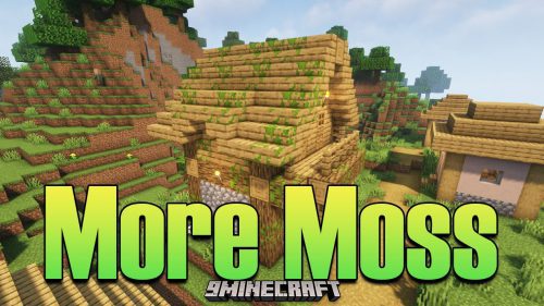 More Moss Mod (1.17.1, 1.16.5) – The Moss and The Green are growing everywhere Thumbnail