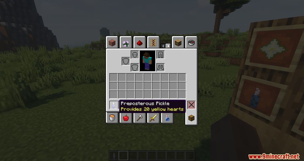 Overpowered Pickles Mod (1.19.2, 1.18.2) - Buffing, Enchanting, Augmented Power 4