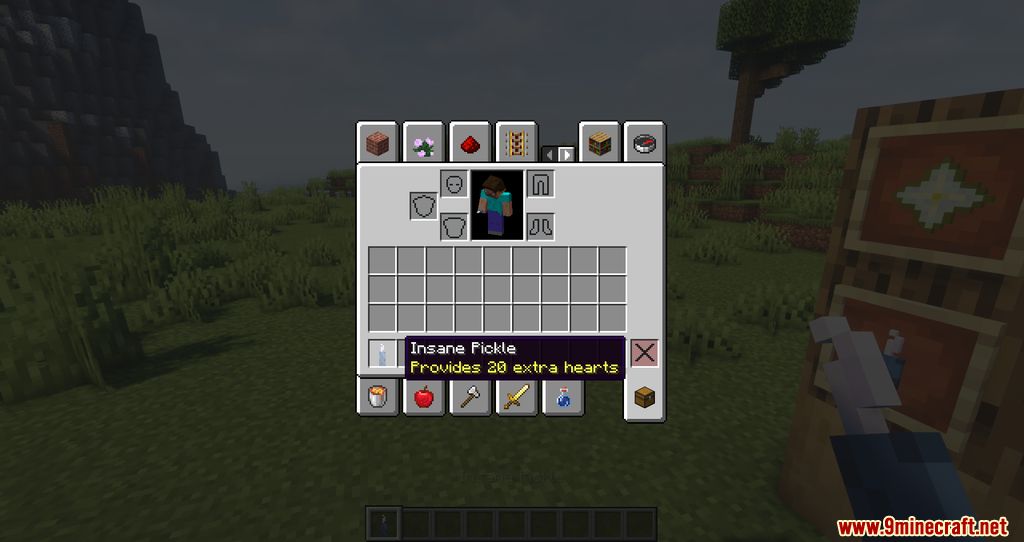 Overpowered Pickles Mod (1.19.2, 1.18.2) - Buffing, Enchanting, Augmented Power 5