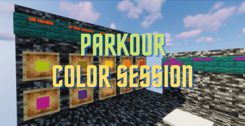 Parkour Color Session Map 1.17.1 for Minecraft Thumbnail