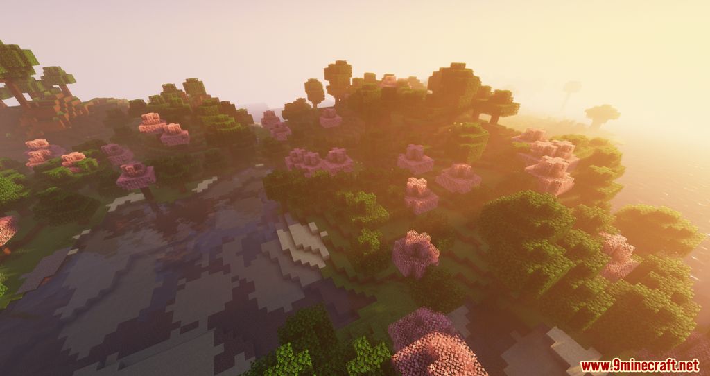 Simply Sakura Trees Resource Pack (1.20.6, 1.20.1) - Texture Pack 2