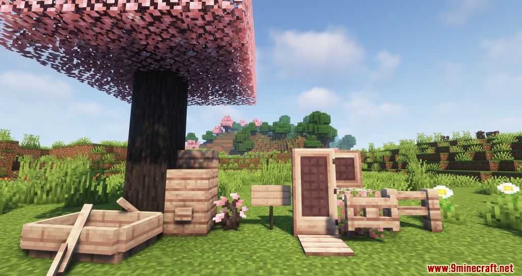 Simply Sakura Trees Resource Pack (1.20.6, 1.20.1) - Texture Pack 4