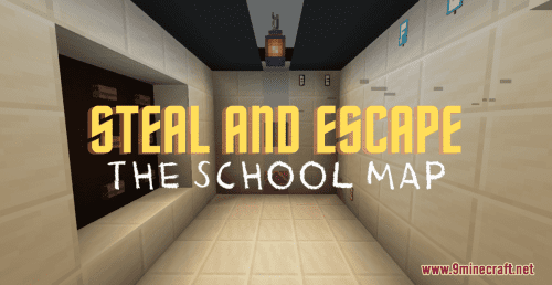 Steal and Escape: The School Map 1.17.1 for Minecraft Thumbnail