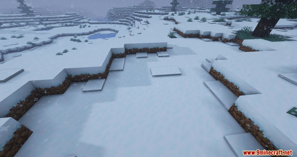 Stitched Snow Mod (1.20.4, 1.19.2) - Realistic Snow 3