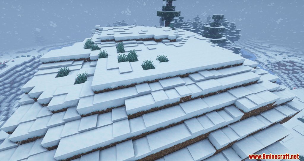 Stitched Snow Mod (1.20.4, 1.19.2) - Realistic Snow 6