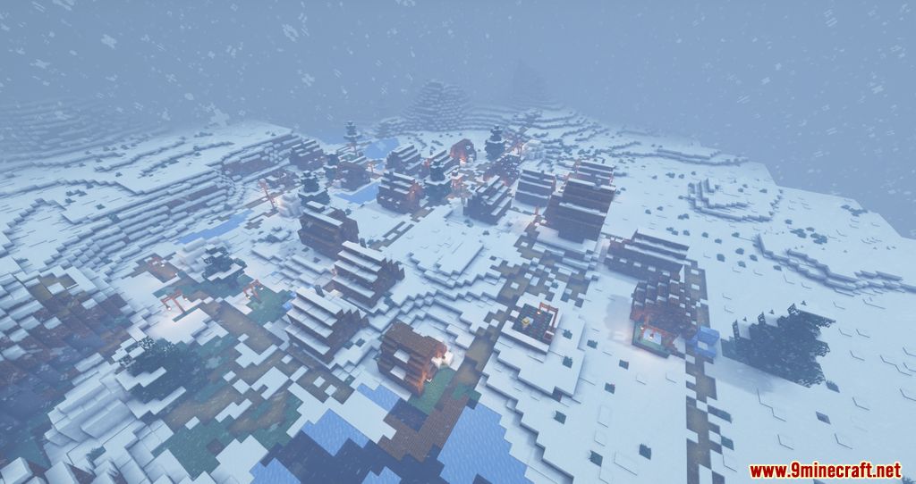 Stitched Snow Mod (1.20.4, 1.19.2) - Realistic Snow 8