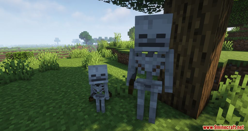 Tiny Skeletons Mod (1.20.4, 1.19.4) - New Baby Entity 2