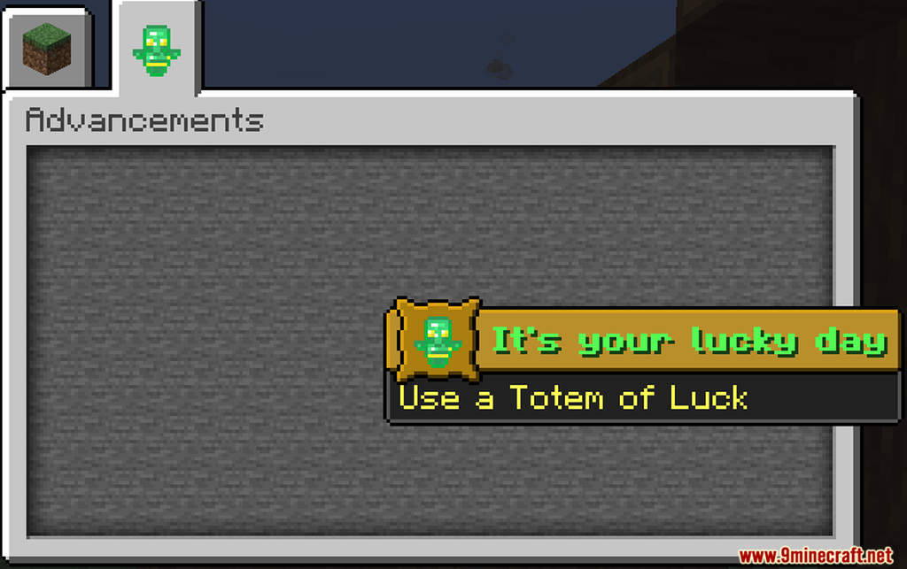 Totem Of Luck Data Pack 1.17.1 (Luck, Regeneration) 7