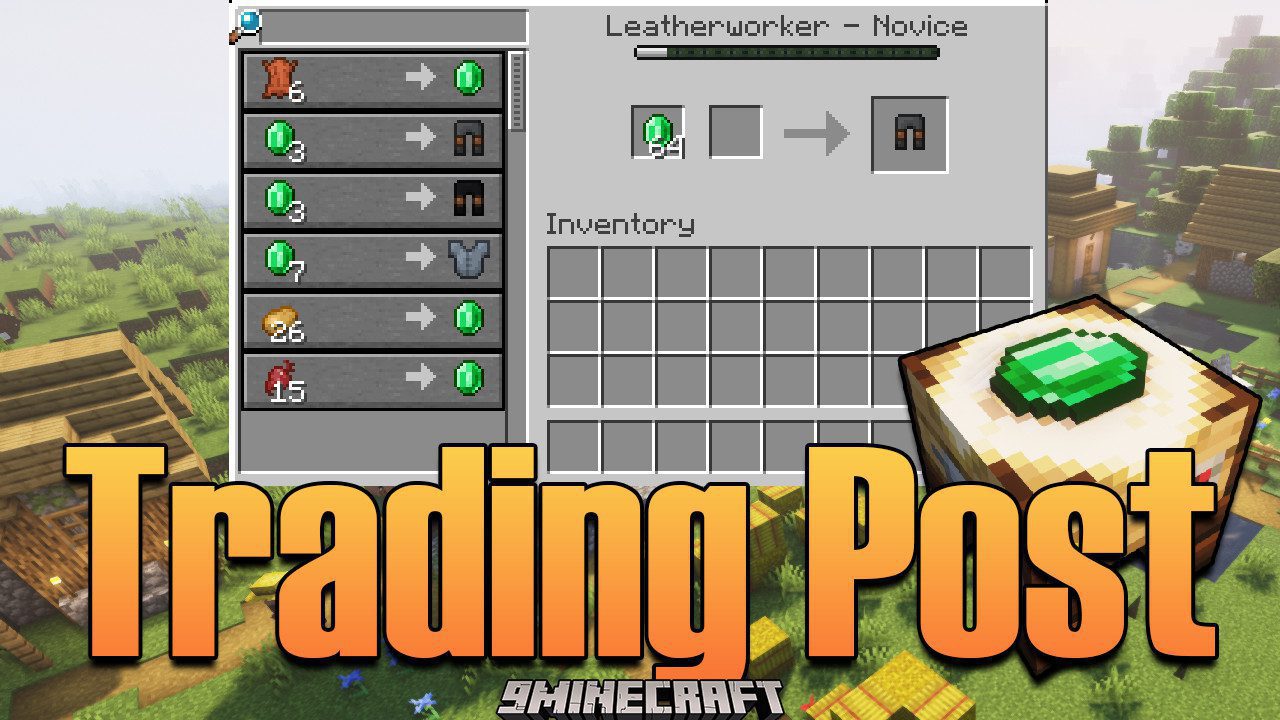 Trading Post Mod (1.20.4, 1.19.4) - More Trade Options Available 1