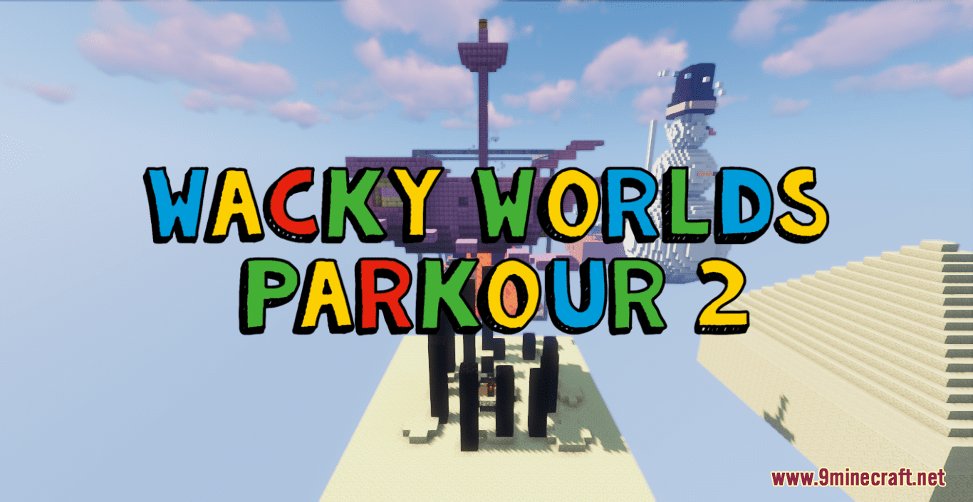 Wacky Worlds Parkour 2 Map 1.16.5 for Minecraft - Mc-Mod.Net 1