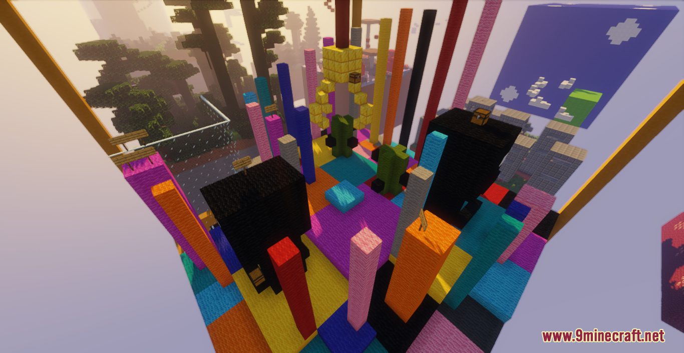 Wacky Worlds Parkour 2 Map 1.16.5 for Minecraft - Mc-Mod.Net 2