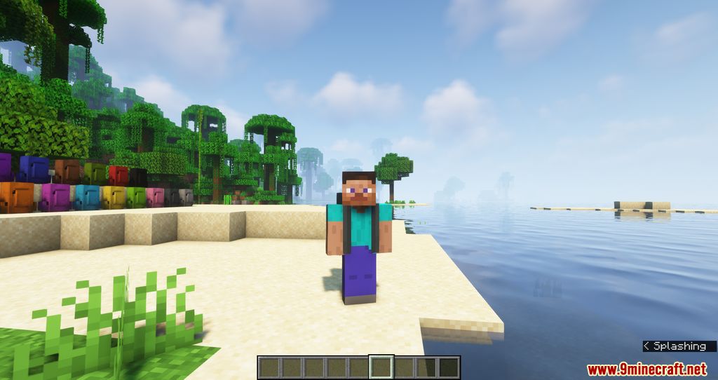 Cammie's Wearable Backpacks Mod (1.20.4, 1.19.3) - Wearing a small Inventory 7