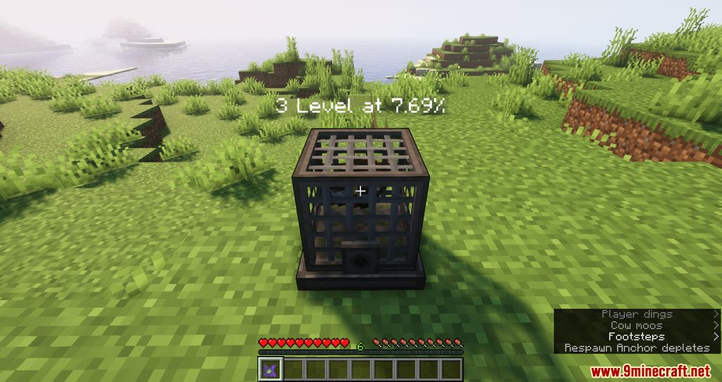 XP Obelisk Mod (1.19.4, 1.18.2) - Storing XP inside a Cage 11