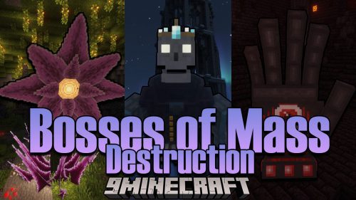 Bosses of Mass Destruction Mod (1.20.1, 1.19.4) – Boss Battle, Adversities Thumbnail
