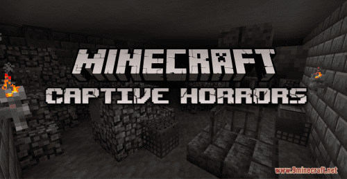 Captive Horrors Map (1.18.2, 1.17.1) – A Horror Theme Parkour Challange Thumbnail