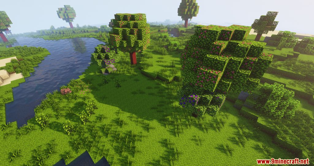 Corundum Meadows Mod 1.16.5 (Colorful Biomes, New Entities) 2