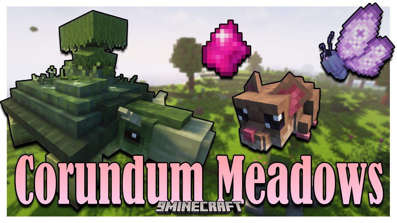 Corundum Meadows Mod 1.16.5 (Colorful Biomes, New Entities) 1