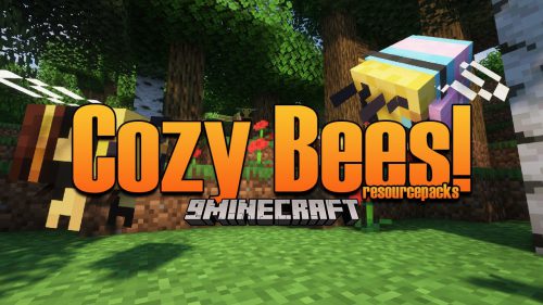 Cozy Bees! Resource Pack (1.18.2, 1.17.1) – Texture Pack Thumbnail