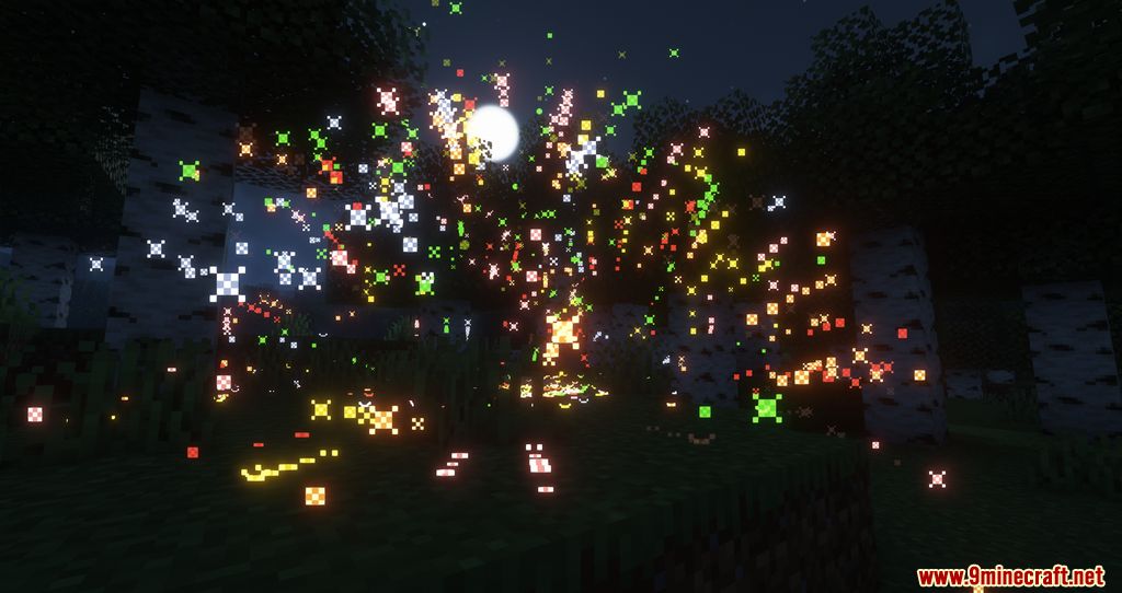 Creeper Firework Mod (1.20.4, 1.19.4) - Firework, Beautiful Effects 7