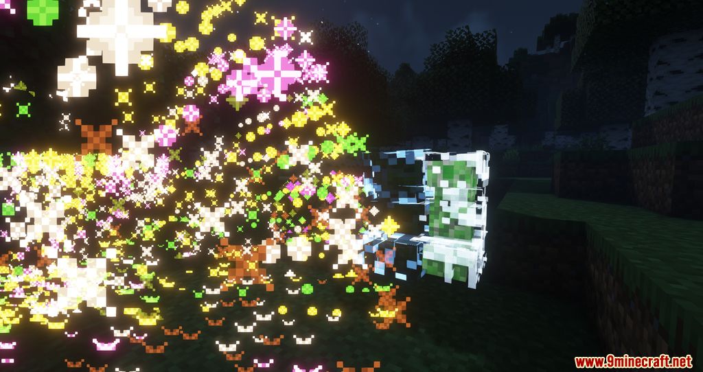 Creeper Firework Mod (1.20.4, 1.19.4) - Firework, Beautiful Effects 11