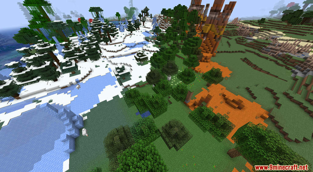 Each Chunk Is A New Biome Data Pack 1.18 (Checkerboard Dimension) 4