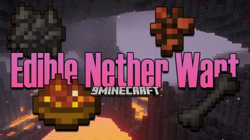 Edible Nether Wart Mod (1.18.2, 1.17.1) – Edible Shroom Thumbnail