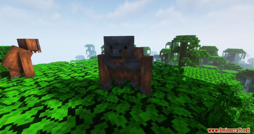 Eight's Primates Mod (1.18.1, 1.17.1) - Animal Entities 8