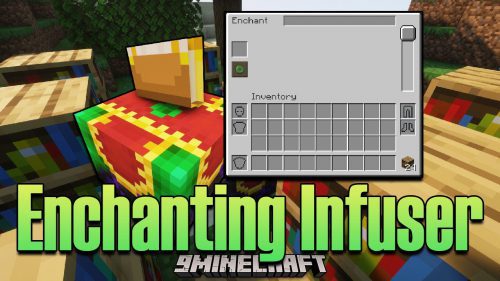 Enchanting Infuser Mod (1.20.4, 1.19.4) – New Blocks for Enchanting Tools Thumbnail