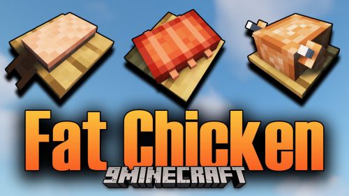 Fat Chicken Mod (1.19.2, 1.18.2) – Christmas Chicken Thumbnail