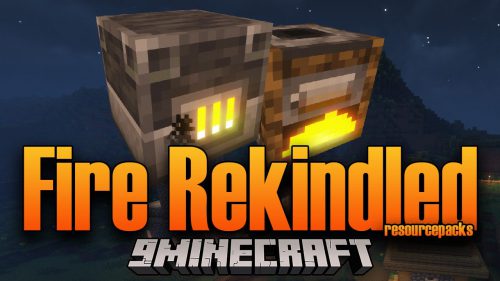 Fire Rekindled Resource Pack (1.20.2, 1.19.4) – Texture Pack Thumbnail