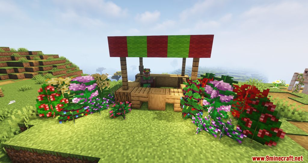 Florist Profession Mod 1.18.1, 1.17.1 (New Villager's Job) 3