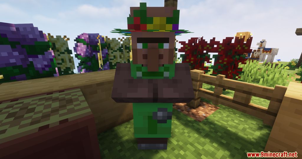 Florist Profession Mod 1.18.1, 1.17.1 (New Villager's Job) 5