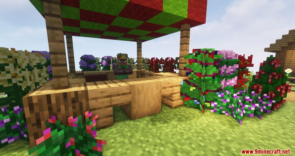 Florist Profession Mod 1.18.1, 1.17.1 (New Villager's Job) 6