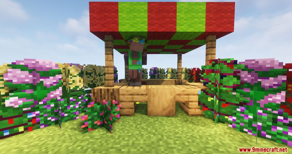 Florist Profession Mod 1.18.1, 1.17.1 (New Villager's Job) 11