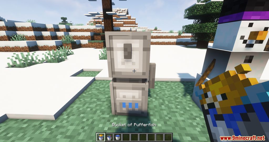 Frosted Friend Mod (1.20.1, 1.19.2) - Building A Snowman 3