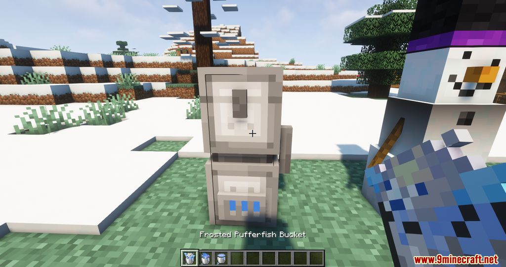 Frosted Friend Mod (1.20.1, 1.19.2) - Building A Snowman 4