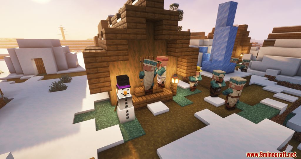 Frosted Friend Mod (1.20.1, 1.19.2) - Building A Snowman 6