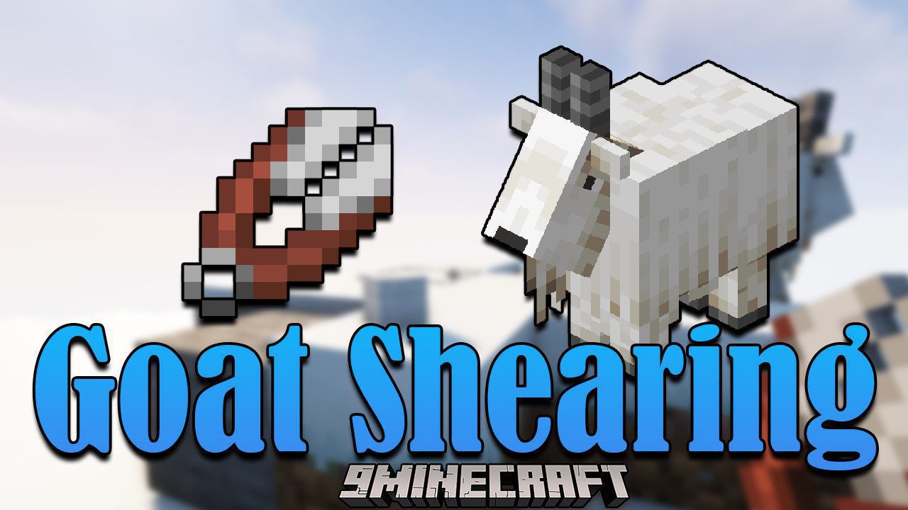 Goat Shearing Mod 1.18.1, 1.17.1 (Wools Obtaining) 1