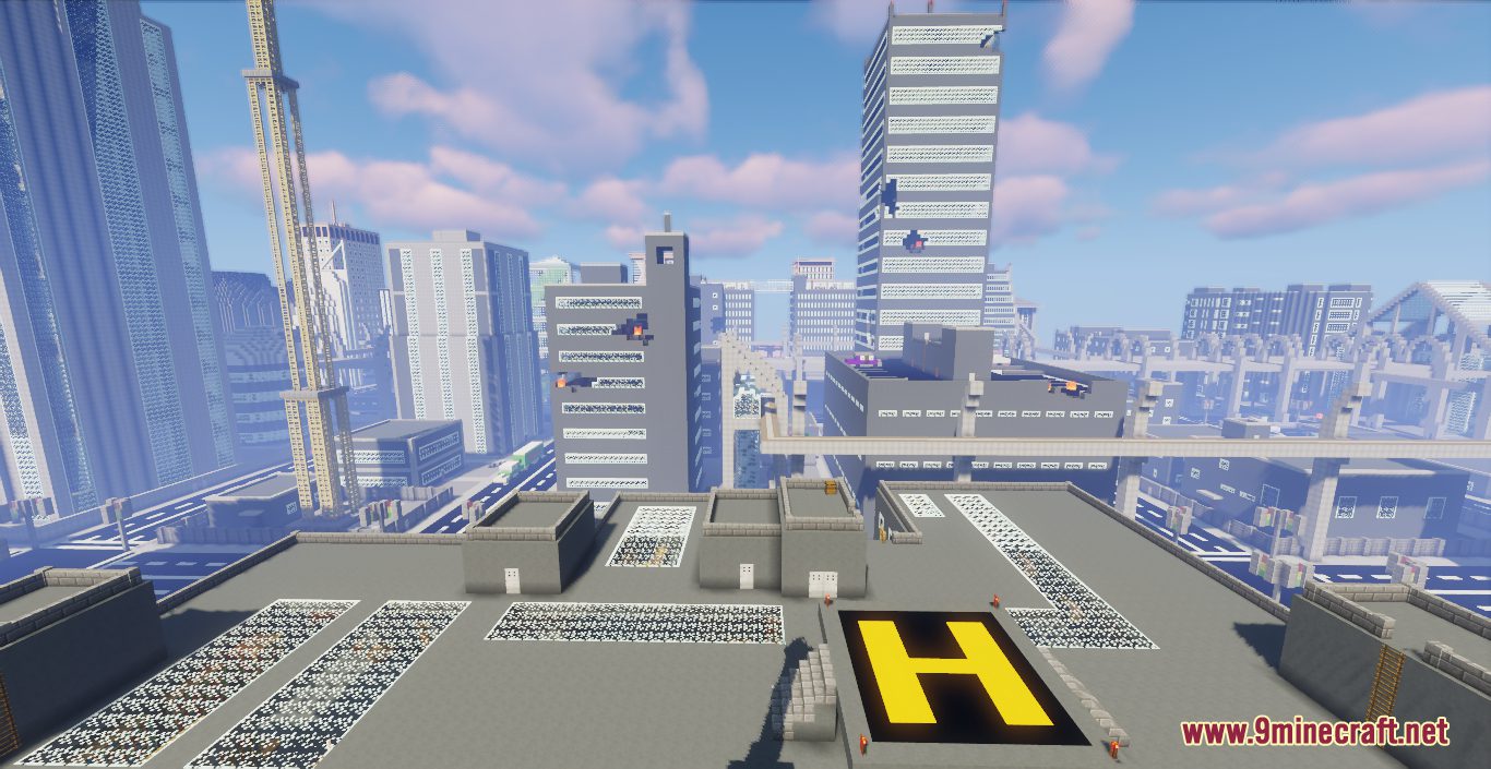 Horizon City Map (1.19.3, 1.18.2) - A Hardcore Survival Challenge 3