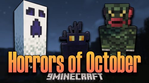 Horrors of October Mod 1.17.1, 1.16.5 (Creatures, Monsters and Entities) Thumbnail