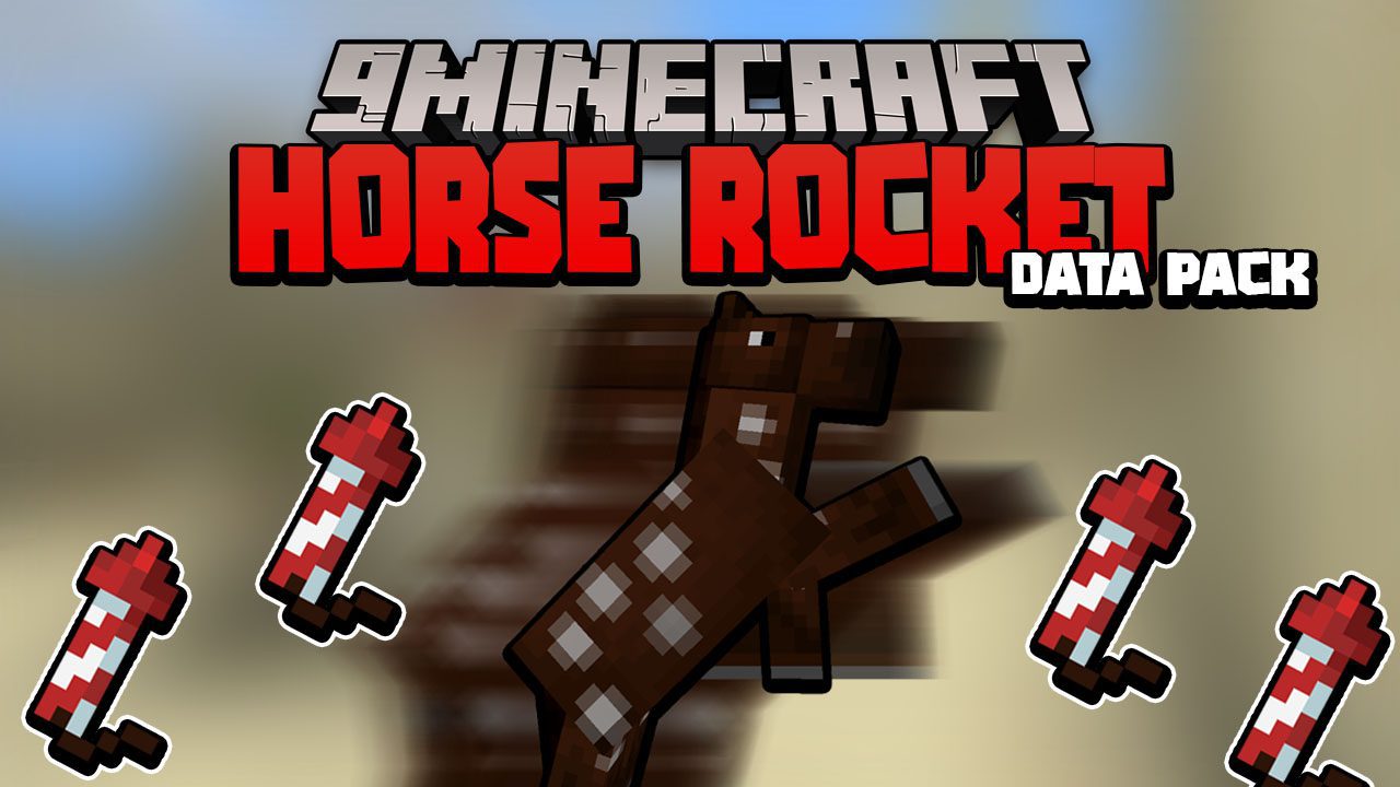 Horse Rockets Data Pack 1.18, 1.17.1 (Simple Speed Boost) 1