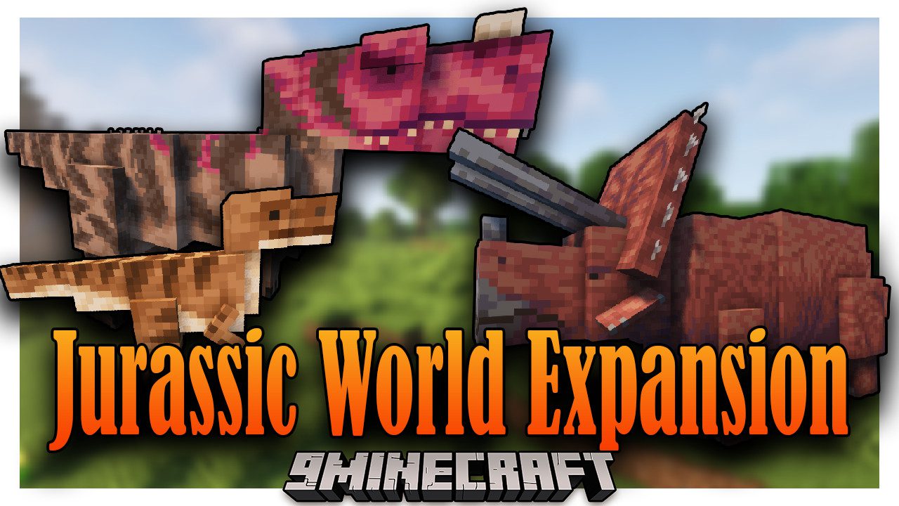 Jurassic World Expansion Mod 1.16.5 (Ancient Creatures, Dinosaurs) 1