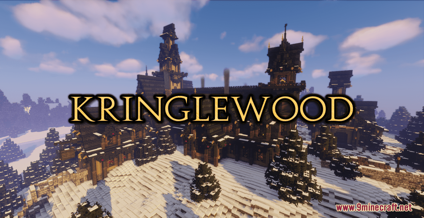 Kringlewood Map (1.21.1, 1.20.1) - Nordic-inspired Palace 1