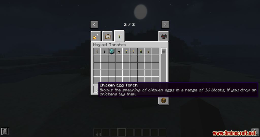 Magical Torches Mod (1.21.1, 1.20.1) - Light Source, Spawn Prevention 4