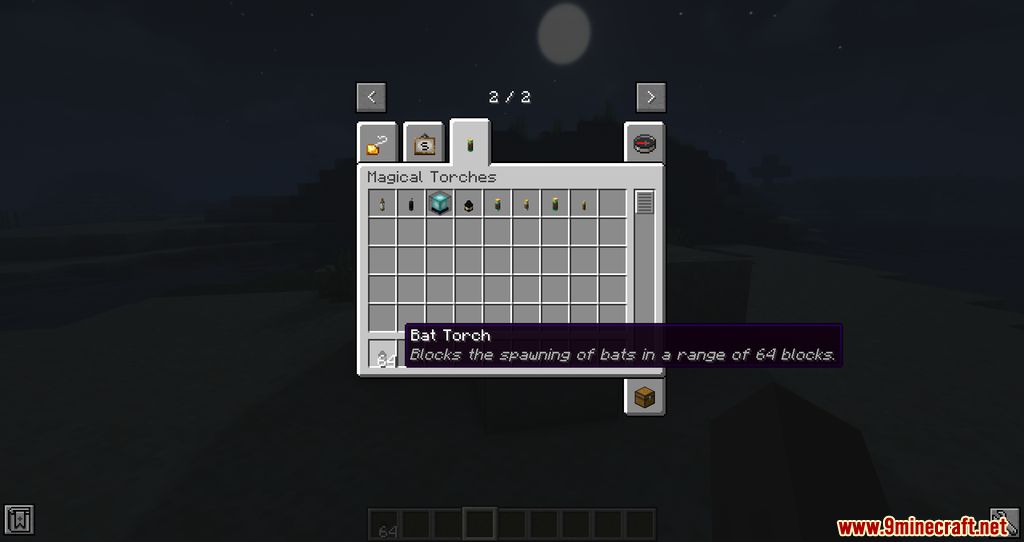 Magical Torches Mod (1.21.1, 1.20.1) - Light Source, Spawn Prevention 6