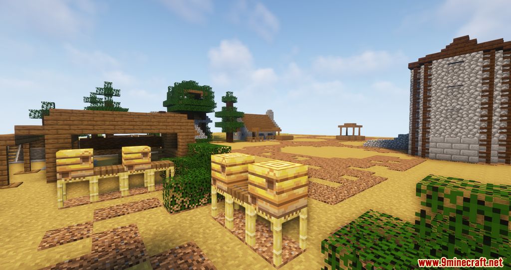 Microcosm Mod (1.19.2, 1.18.2) - Tiny Villages 6